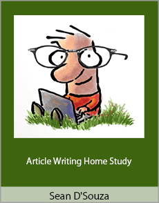 Sean D'Souza - Article Writing Home Study