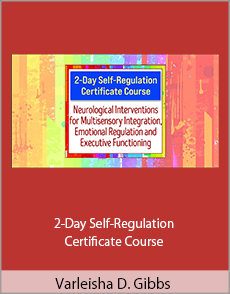 Varleisha D. Gibbs - 2-Day Self-Regulation Certificate Course: Neurological Interventions for Multisensory Integration, Emotional Regulation and Executive Functioning