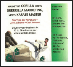 Chet Holmes And Jay Conrad Levinson - Guerrilla Marketing Meets Karate Master