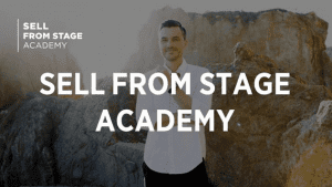 Colin Boyd - Sell From Stage Academy