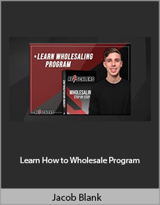 Jacob Blank - Learn How to Wholesale Program