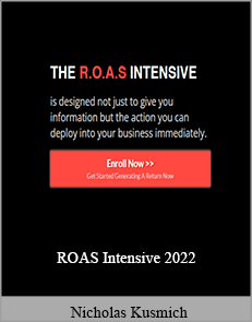 Nicholas Kusmich - ROAS Intensive 2022