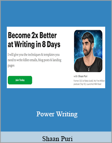 Shaan Puri - Power Writing