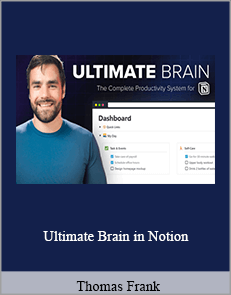 Thomas Frank - Ultimate Brain in Notion