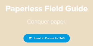 David Sparks - Paperless Field Guide