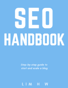 Lim How Wei - SEO Handbook