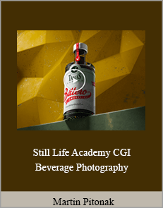 Martin Pitonak - Still Life Academy CGI Beverage Photography