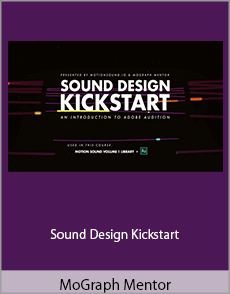 MoGraph Mentor - Sound Design Kickstart