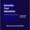 Pete Codes - Monetize Your Newsletter