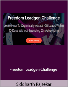 Siddharth Rajsekar - Freedom Leadgen Challenge