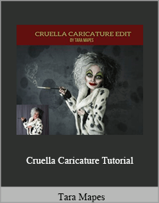 Tara Mapes - Cruella Caricature Tutorial